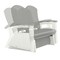 Suncast Elements Adirondack Glider with Storage and Two-Tone Dove Gray and Ice Cube collection BMGL1020 - alternate 4